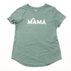 Old Navy Mama green t-shirt